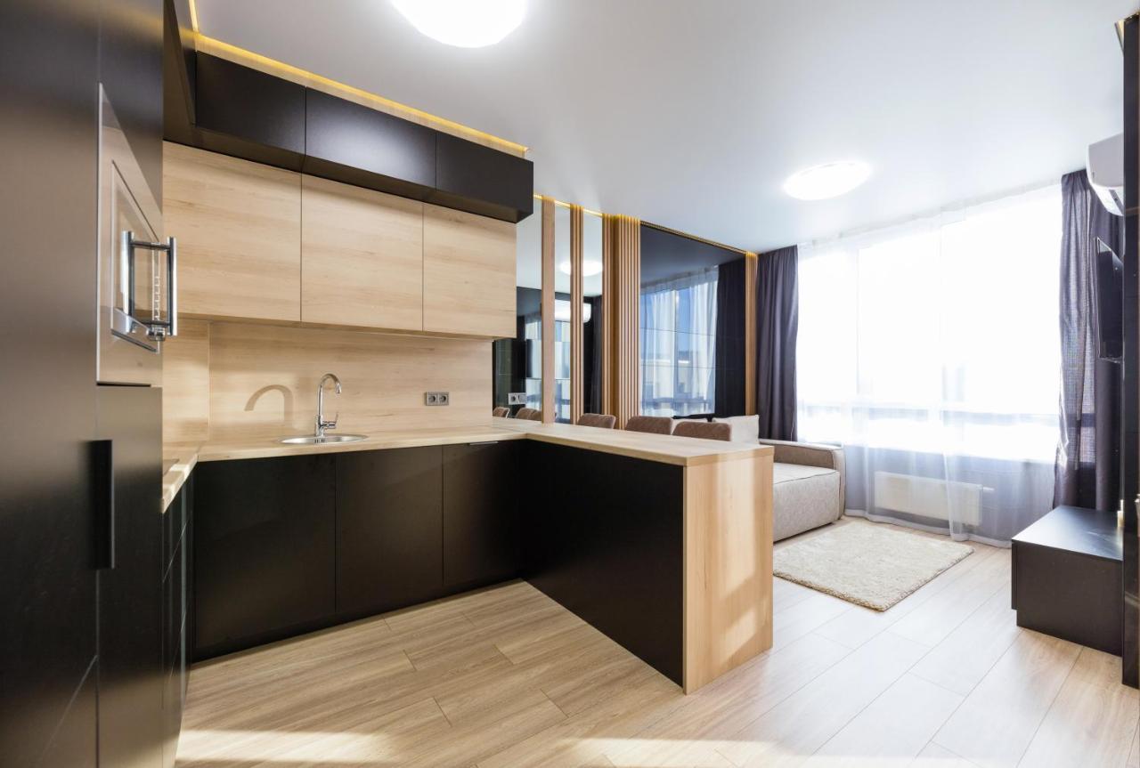 Fayna Town - Loft Black - Nyvky Kiev Ngoại thất bức ảnh