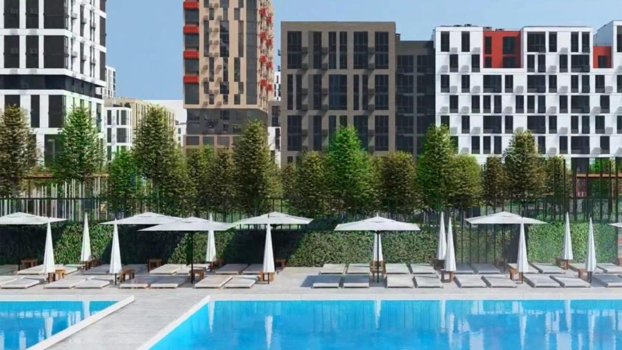 Fayna Town - Loft Black - Nyvky Kiev Ngoại thất bức ảnh